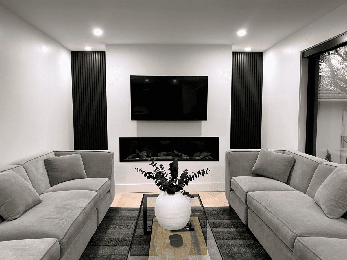 Nord Slat Panels in a Bedroom, Kitchen, or Living Room